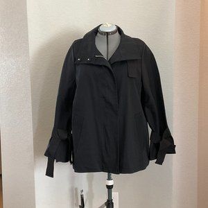 NWT Ann Taylor Utility Jacket with Tie Sleeves - size XXL